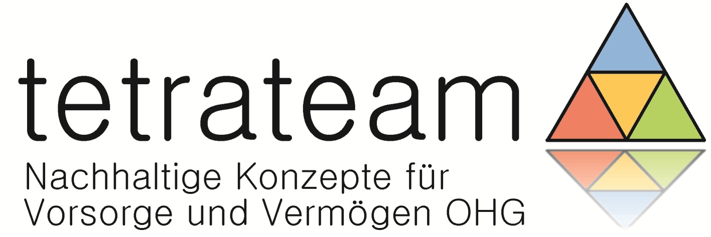 Logo tetrateam - Nachhaltige Konzepte OHG